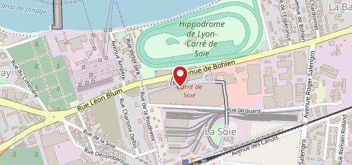 BCHEF - LYON CARRE DE SOIE sur la carte