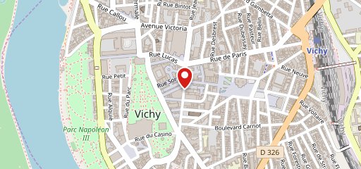 BCHEF - VICHY CV sur la carte