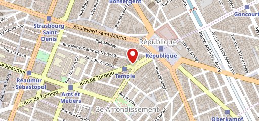 SAMPLE CAFE PARIS sur la carte