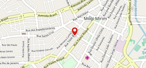 BDC Bar Mogi Mirim SP no mapa