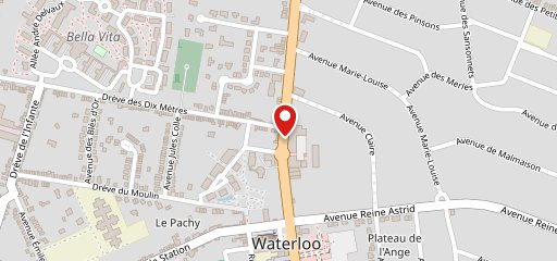 Be Burger Waterloo sur la carte