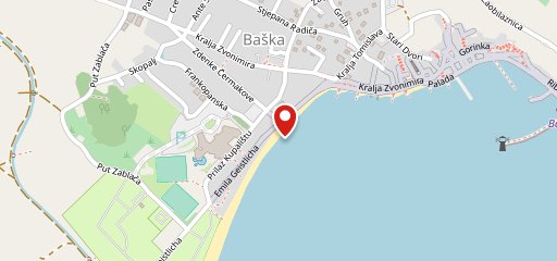 Blue beach bar sulla mappa