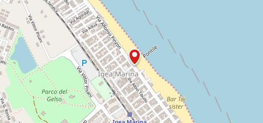 Beach Bar sulla mappa