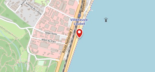 BEACH KLUBBER sur la carte