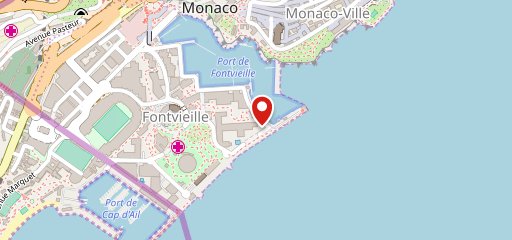 Beefbar Monaco sur la carte