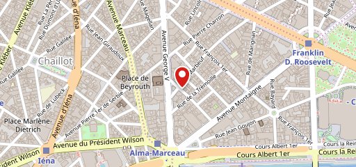 Beefbar Paris sur la carte