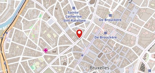 Beiruti Brussels sur la carte