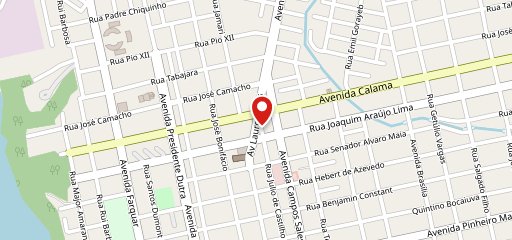 Beiruti Comida Arabe no mapa