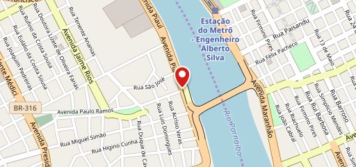 Bela Pizza e Picanharia no mapa