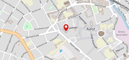 Belchicken Aalst sur la carte