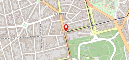 Belchicken Uccle sur la carte