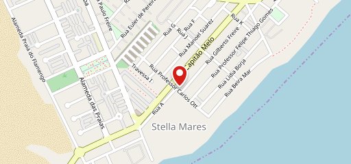 Stella Burger no mapa