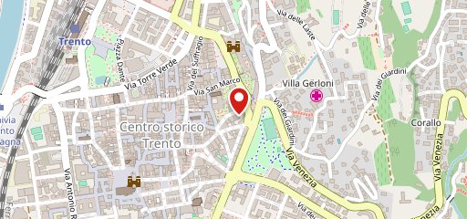 Pizzeria Bella 'mbriana Trento sulla mappa