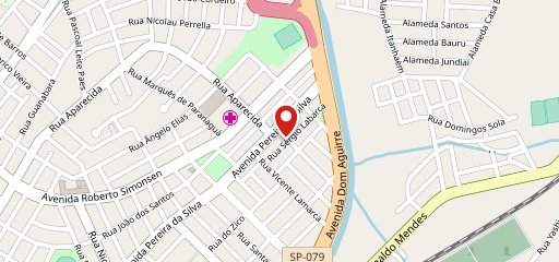 Bella Parma Sorocaba no mapa