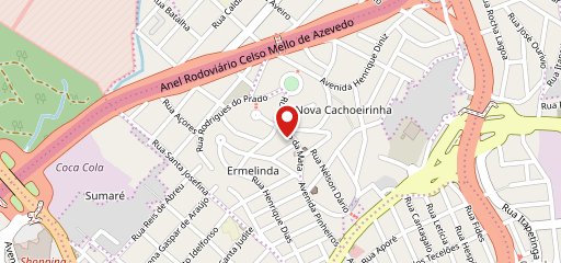 Bella Pizza e Sanduíches no mapa