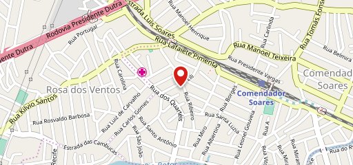 Bellas Pizza & Burger no mapa