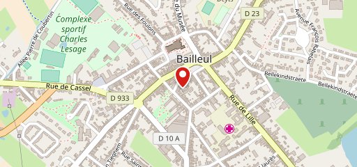 Bellenaert Cafe Bailleul sur la carte