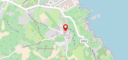 Bellevue Lounge Bar - Il Giardino Di Scopello sulla mappa
