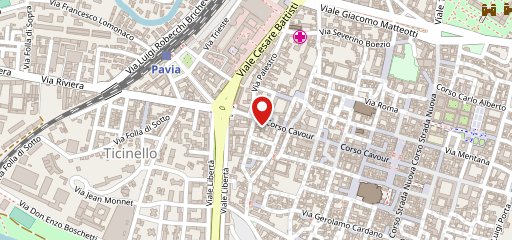 Bellimpasto pizzeria pavia sulla mappa