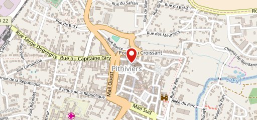 PIZZA HOUSE sur la carte