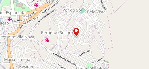 BEM AMIGOS DELIVERY no mapa