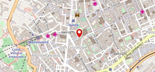 Hosteria bencott napoli sulla mappa