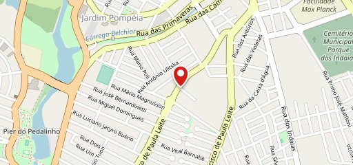 Bendita Pizzaria Delivery no mapa