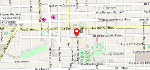 Bendita's Café en el mapa