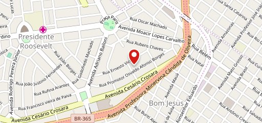 Benedita Hora Pizzaria no mapa