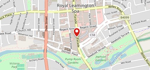 The Benjamin Satchwell - JD Wetherspoon on map