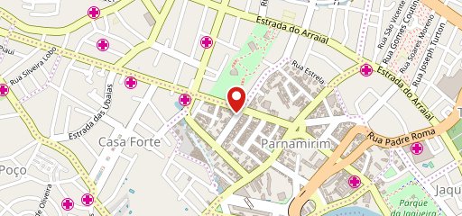 Bercy Parnamirim no mapa