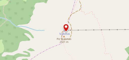 Bergrestaurant Piz Scalottas sur la carte