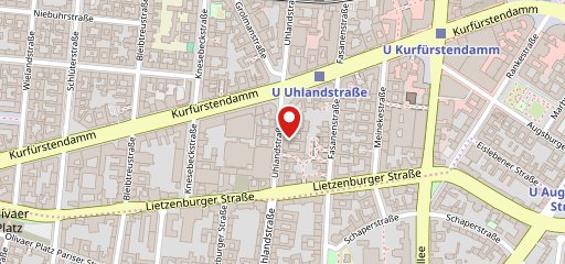 Berliner Kaffeerösterei Uhlandstraße sur la carte