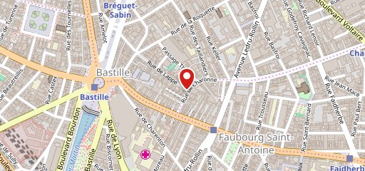 BERLINER wunderbar Bastille sur la carte