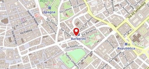 Cafe Bernini Gusto sulla mappa