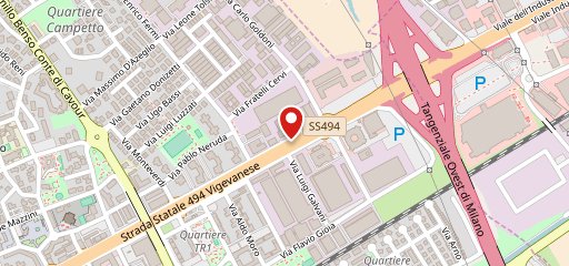 Best Western Hotel Goldenmile Milan sulla mappa