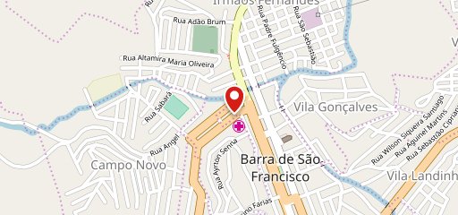 Betão Lanches e pizzas no mapa