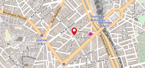 Restaurant Loubnane sur la carte