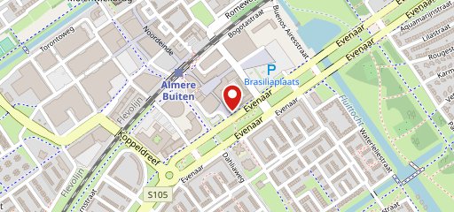 Bezorgrestaurant De Beren Almere - Zuideinde sur la carte