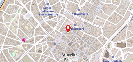 BFC De Brouckère sur la carte