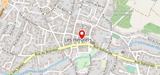 Bichtrot Les Herbiers sur la carte