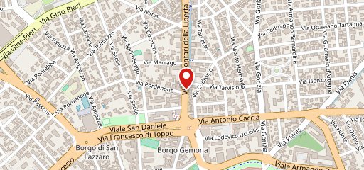 Bianco latte viale volontari della libertà 16e sulla mappa