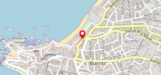 RESTAURANT BIARRITZ BEACH sur la carte