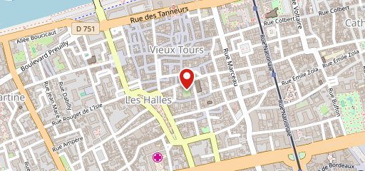 Bibi Bistrot Tours sur la carte