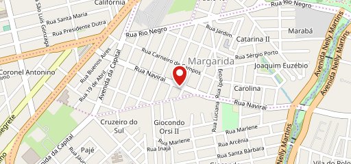 BiBi Pizzaria, Choperia e Sobaria no mapa