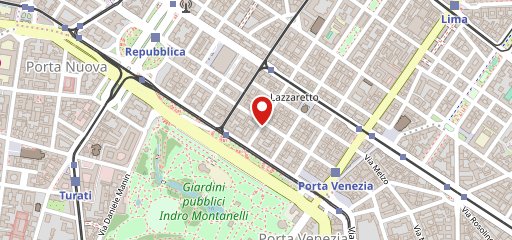 Bicerìn Milano sur la carte