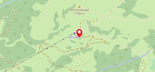 BichlAlm Berggasthof Kitzbühel sur la carte