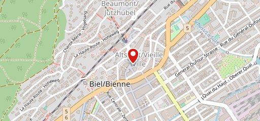 Bistro Bielstube sur la carte