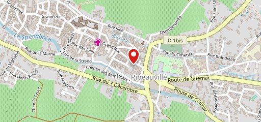 Restaurant Ville De Nancy [Ribeauvillé] sur la carte