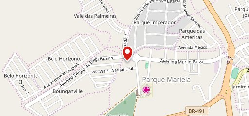 Big Burguer lanchonete e pizzaria no mapa